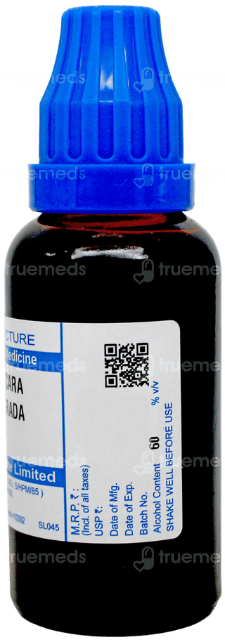 Sbl Cascara Sagrada Q Mother Tincture 30Ml